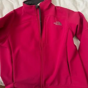 North face pink jacket